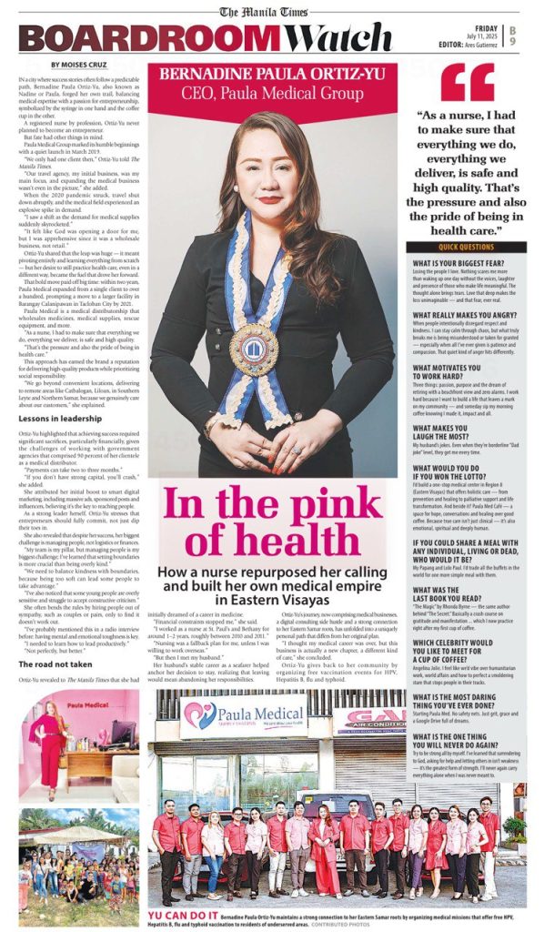 Manila Times Feature